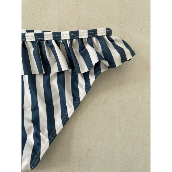 Kiddy Flowers Swim Bikini Bottom Ruffled Hamptons Kenny Flowers - Picture 4 of 7